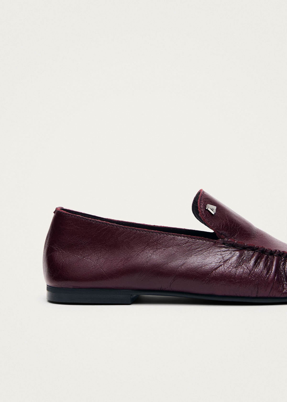 Gabe Rift Burgunder-Leder Loafer