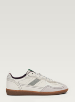 white purple green
