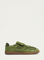 suede green suede green