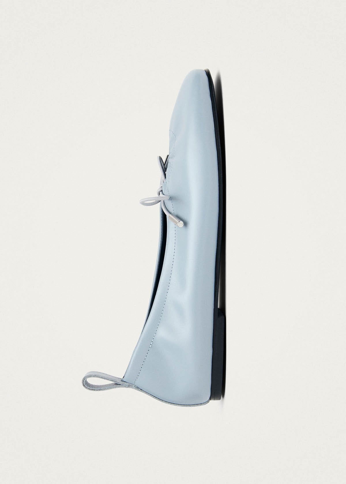 Rosalind Ballerine in Pelle Blu