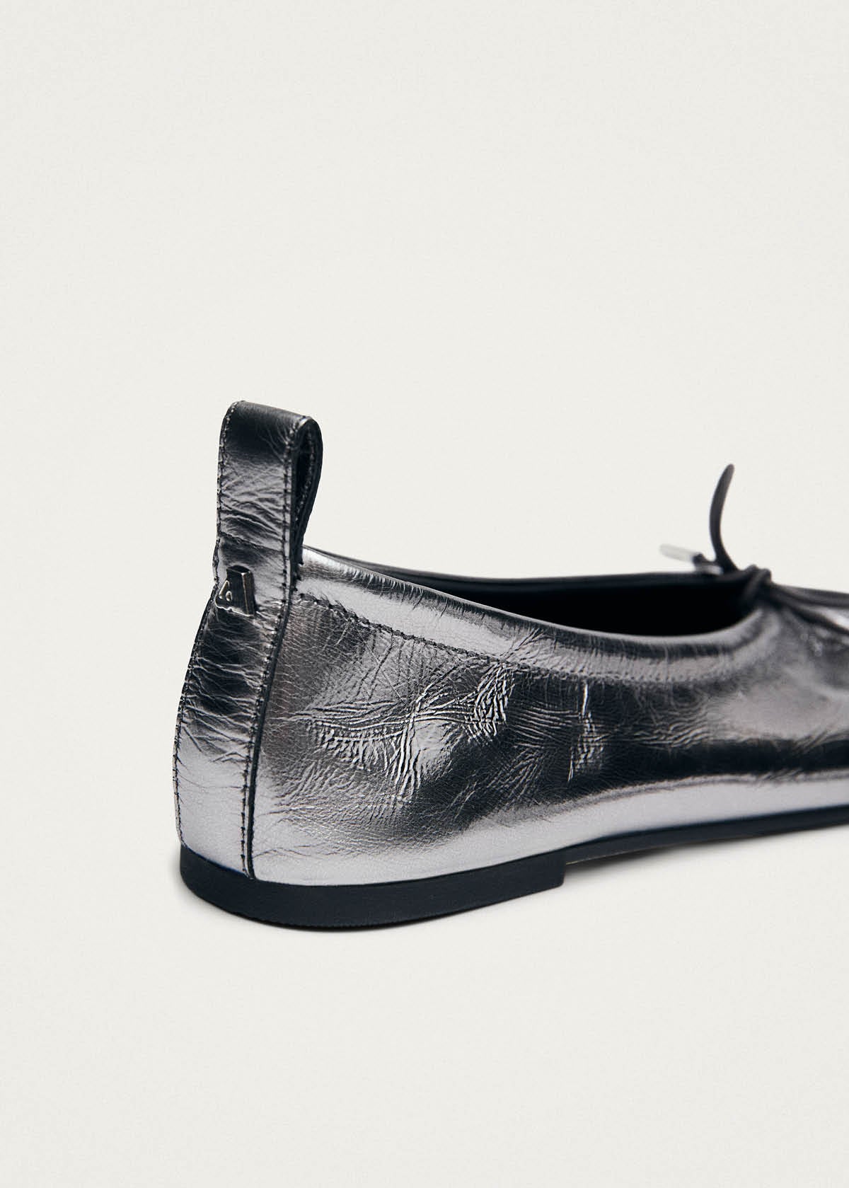 Rosalind Ballerines en Cuir Gun