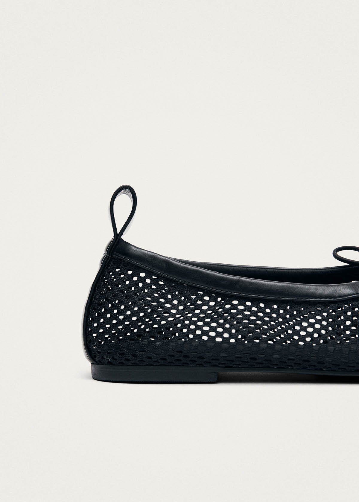 Ballerines Rosalind en maille noire