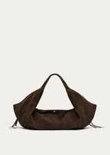 Sue Suede Brown Leather Bag
