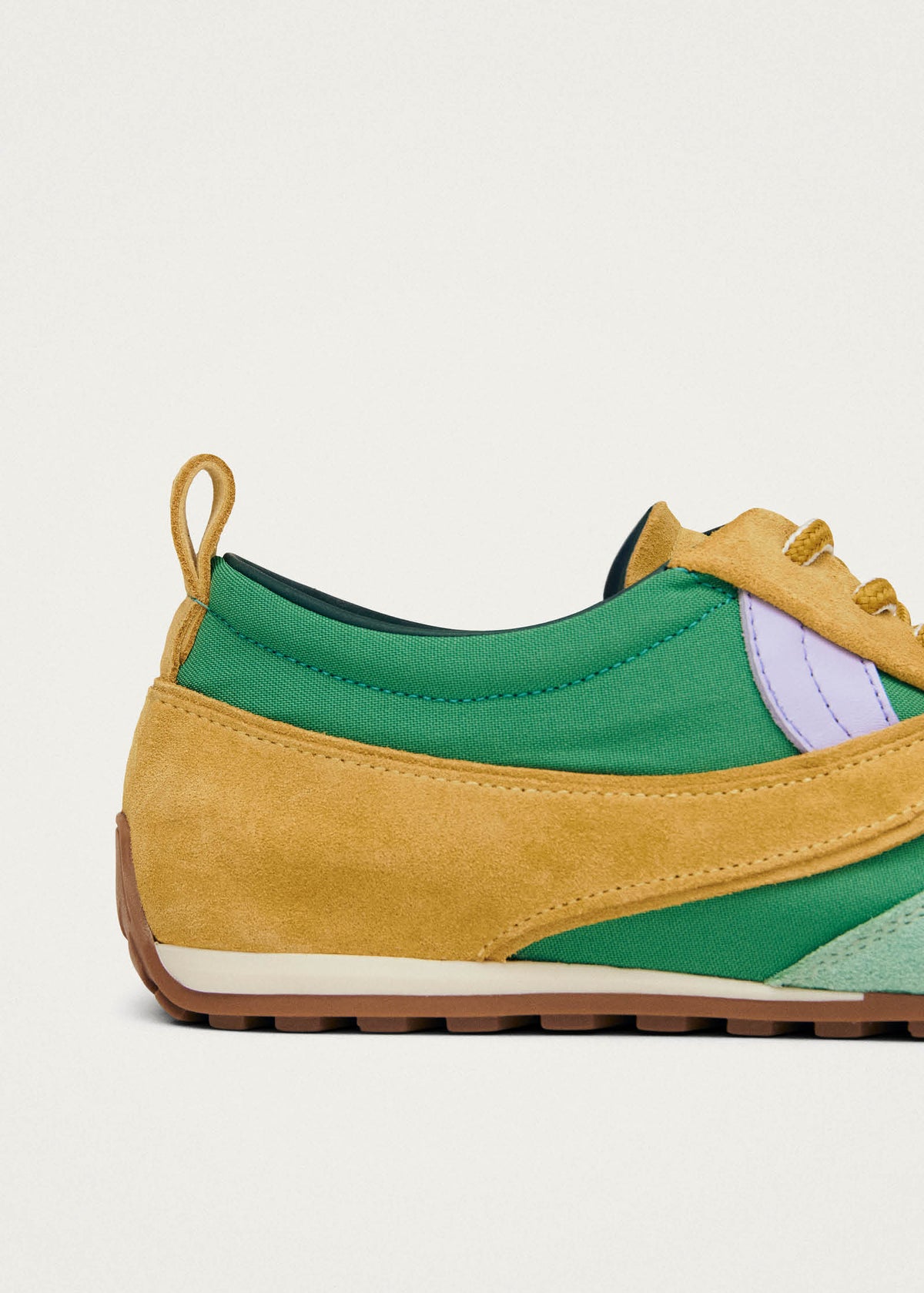 Tb.304 Zapatillas de Nylon Color Verde