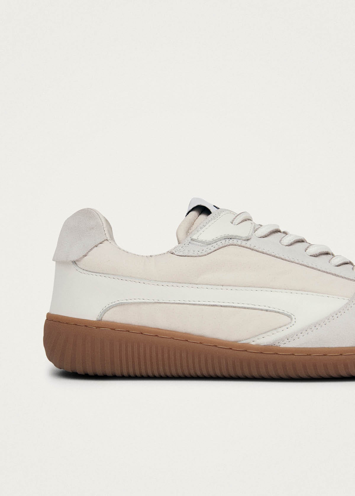 Tb.83 Barfuß Nylon Creme Sneaker