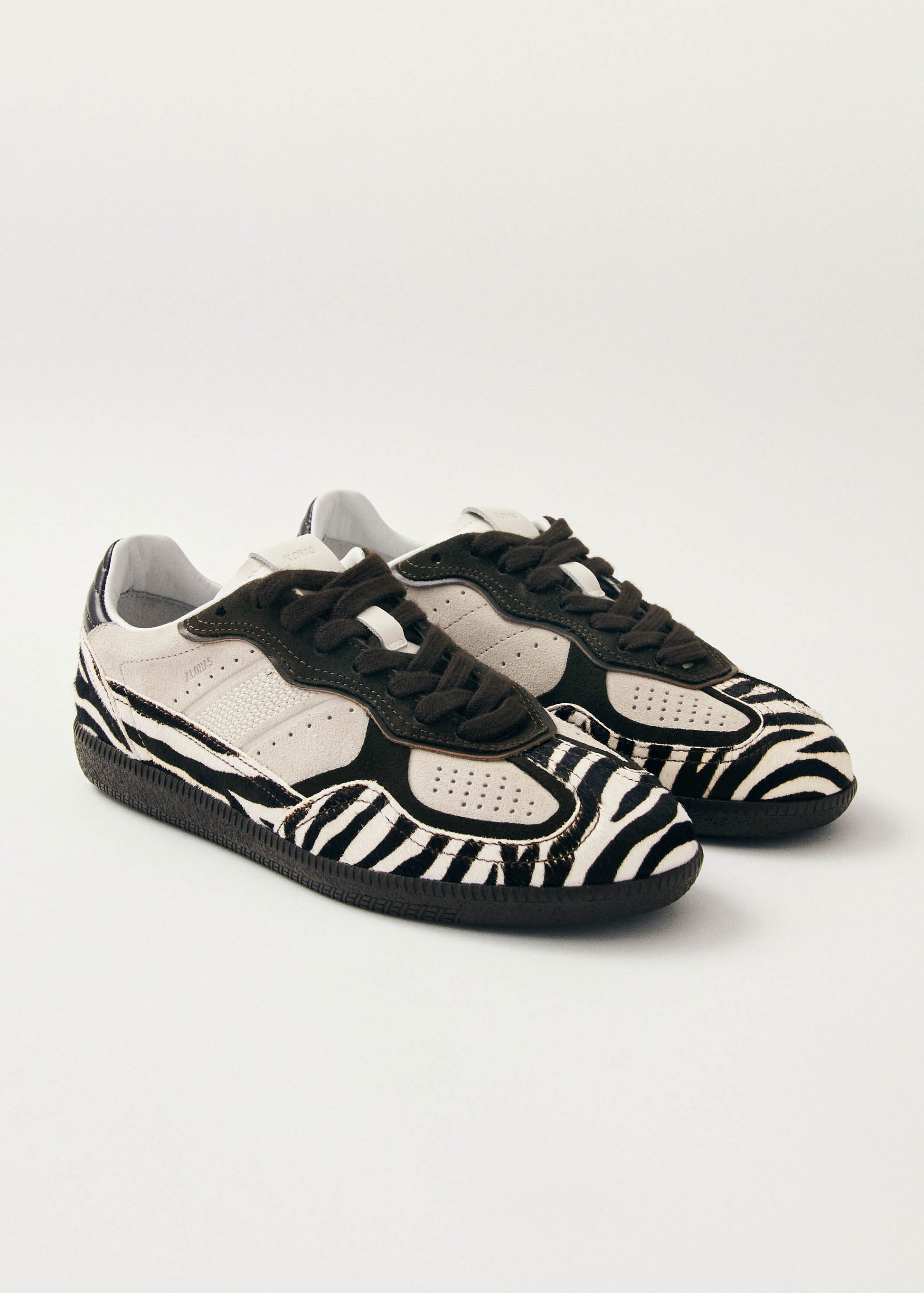 Tb.490 Baskets en Cuir Marron Doux