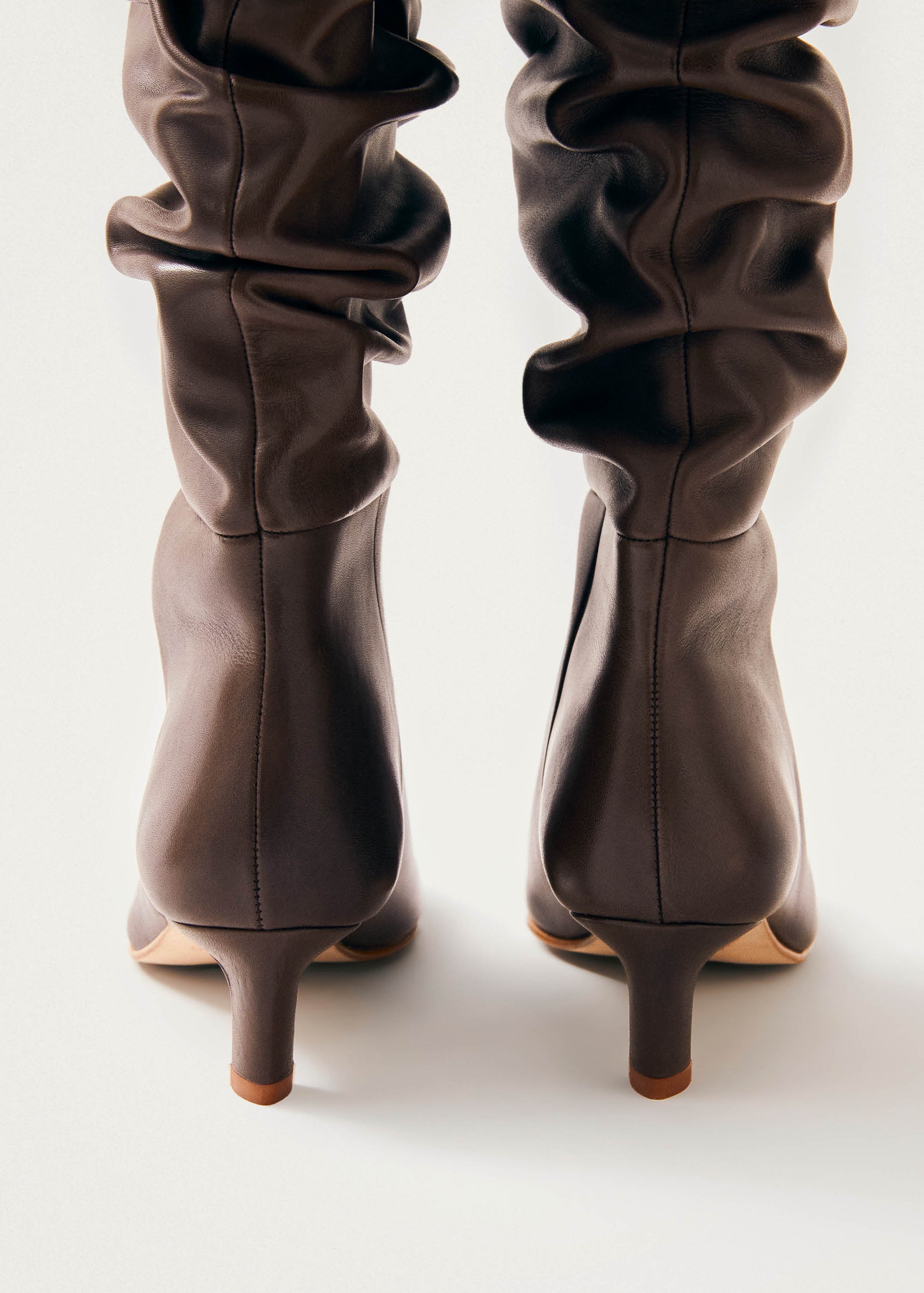 Kalila Stivali in Pelle Marrone