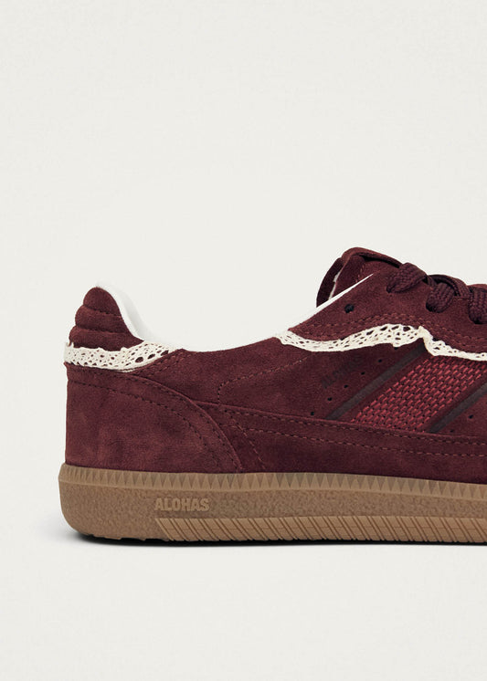 Tb.490 Crochet Sneaker in Pelle Bordeaux-image