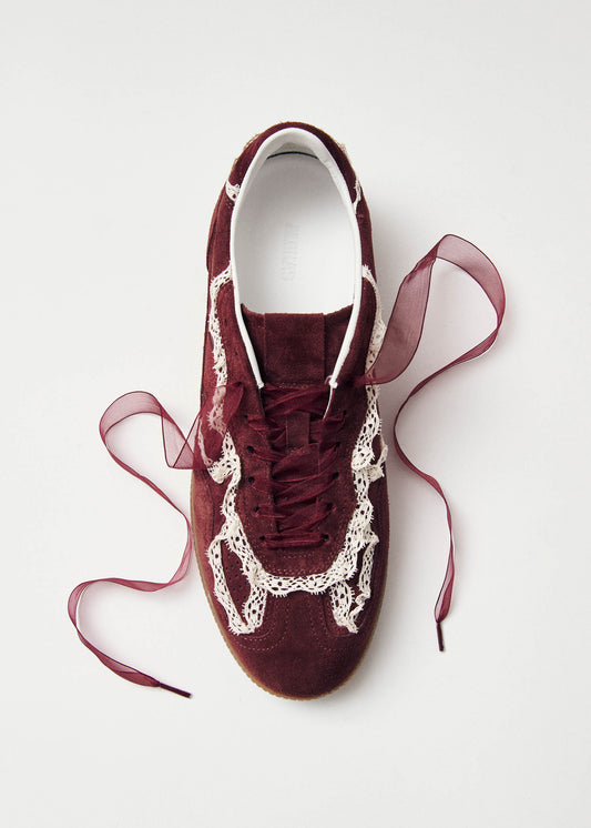 Tb.490 Crochet Sneaker in Pelle Bordeaux-image