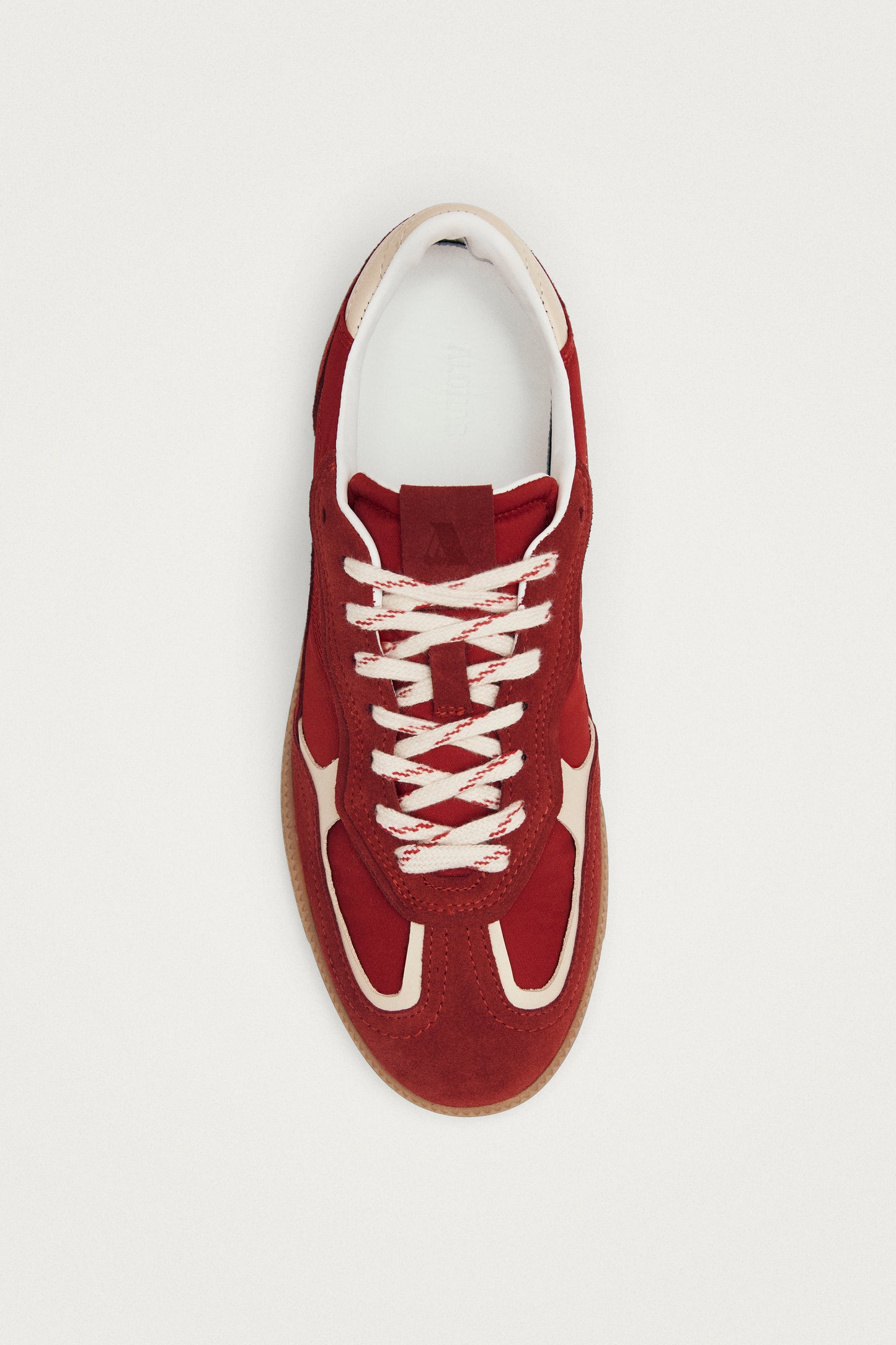 Tb.490 Rife Sheen Red Leather Sneakers