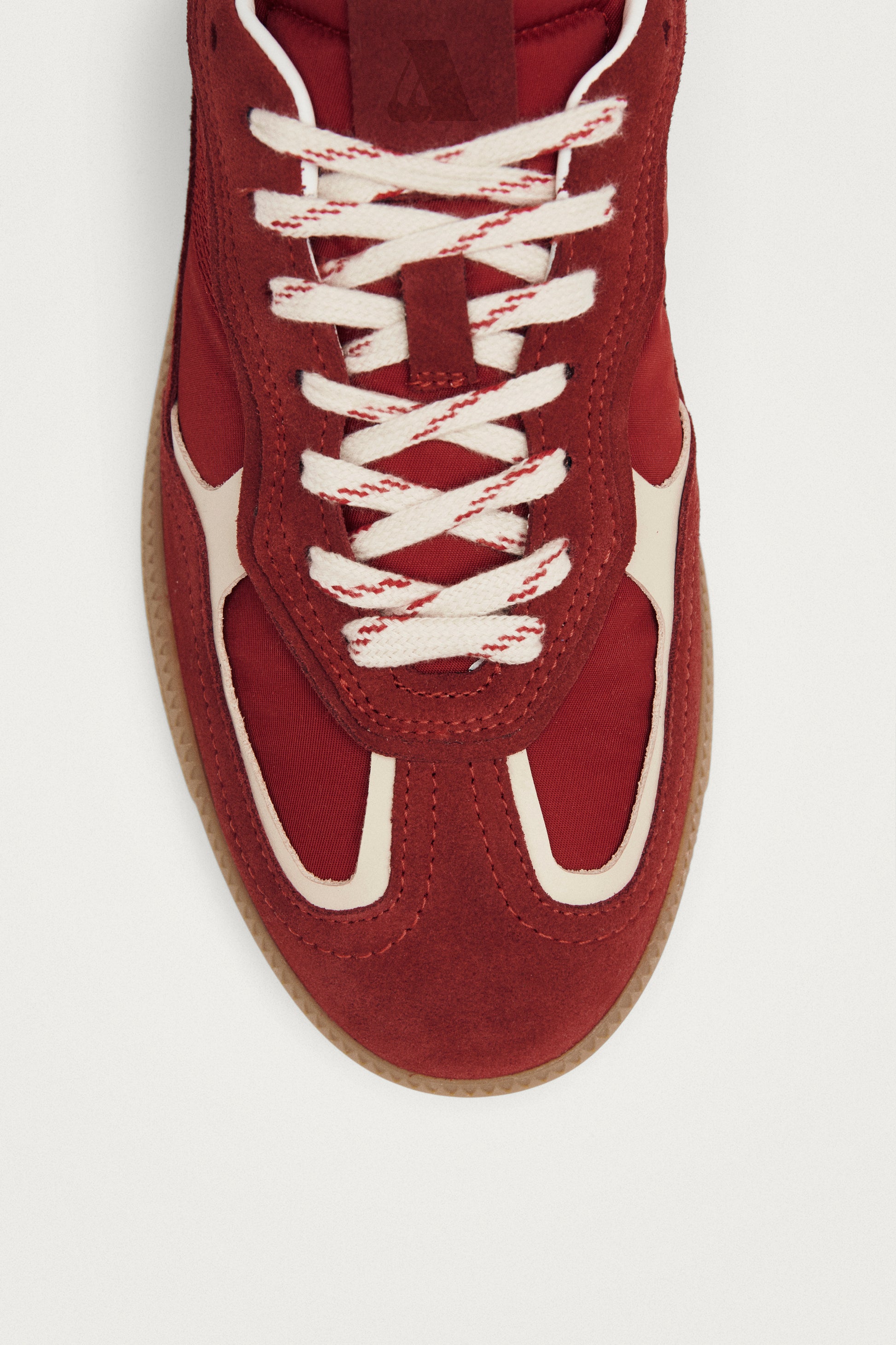 Tb.490 Rife Sneakers in Pelle Rossa Vivace