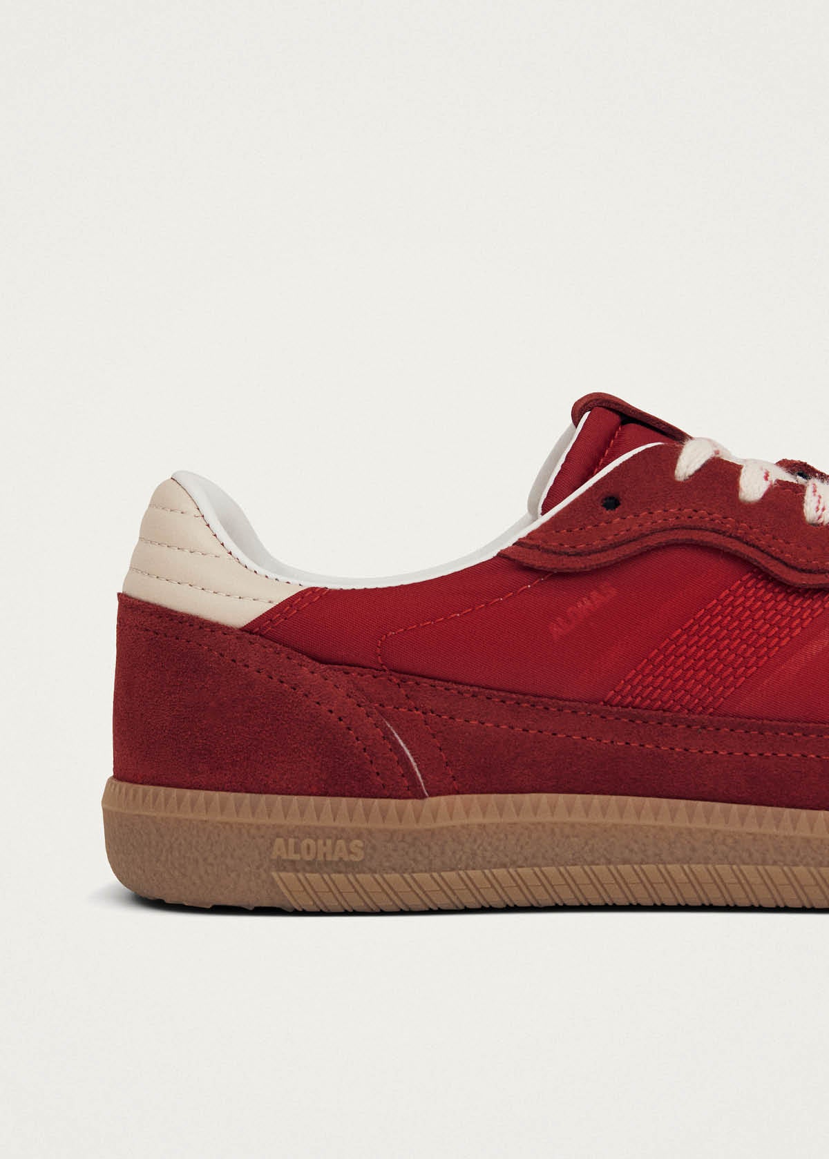Tb.490 Rife Sneakers in Pelle Rossa Vivace