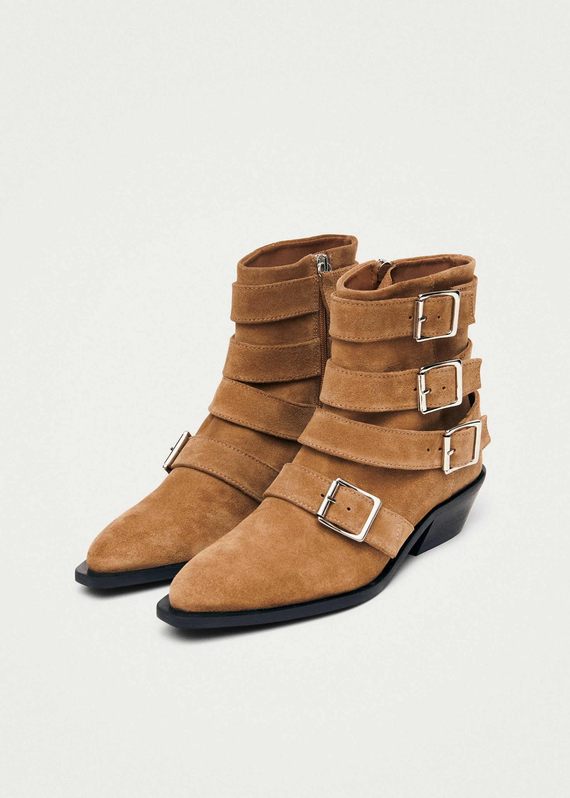 Eras Bottines en Cuir Marron