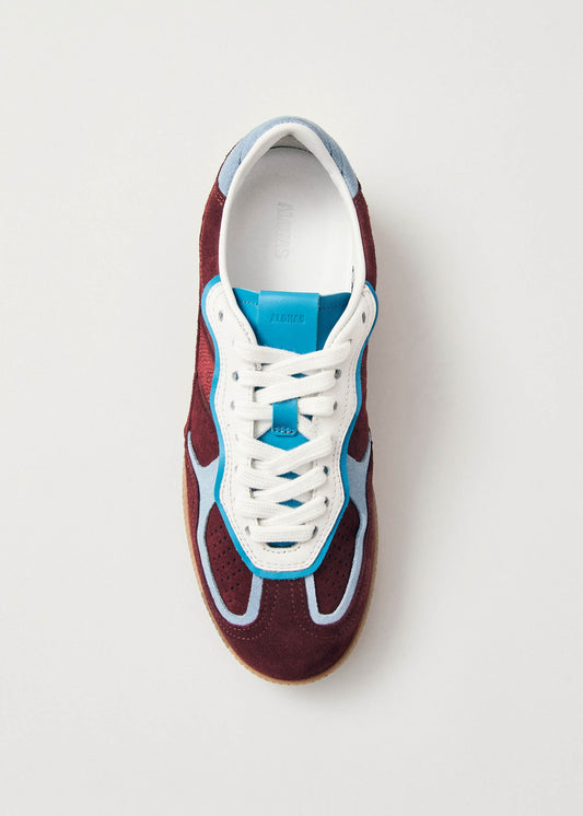 Tb.490 Rife Sneakers in Pelle Bordeaux-image