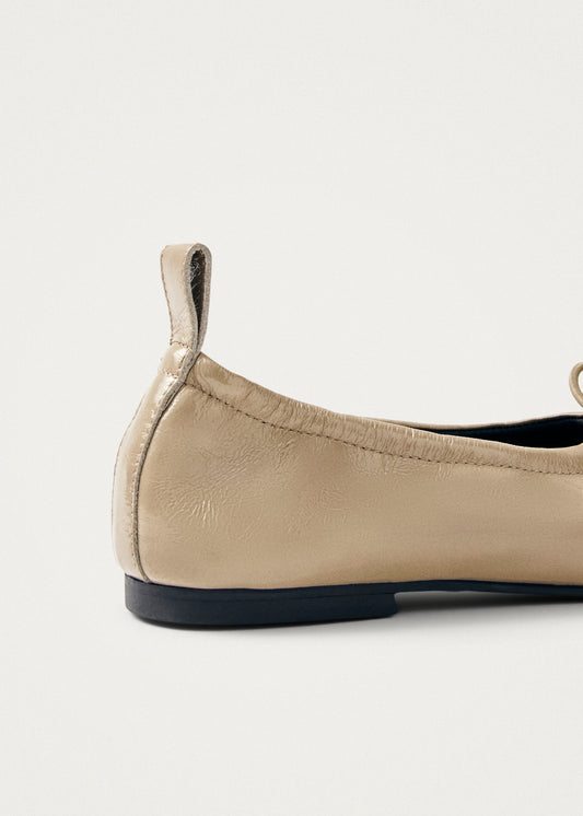 Rosalind Patent Bailarinas de Cuero Beige-image
