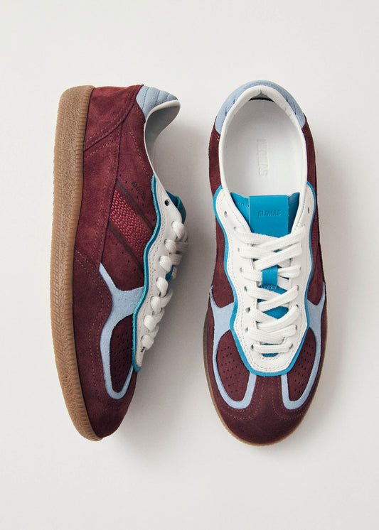 Tb.490 Rife Sneakers in Pelle Bordeaux-image