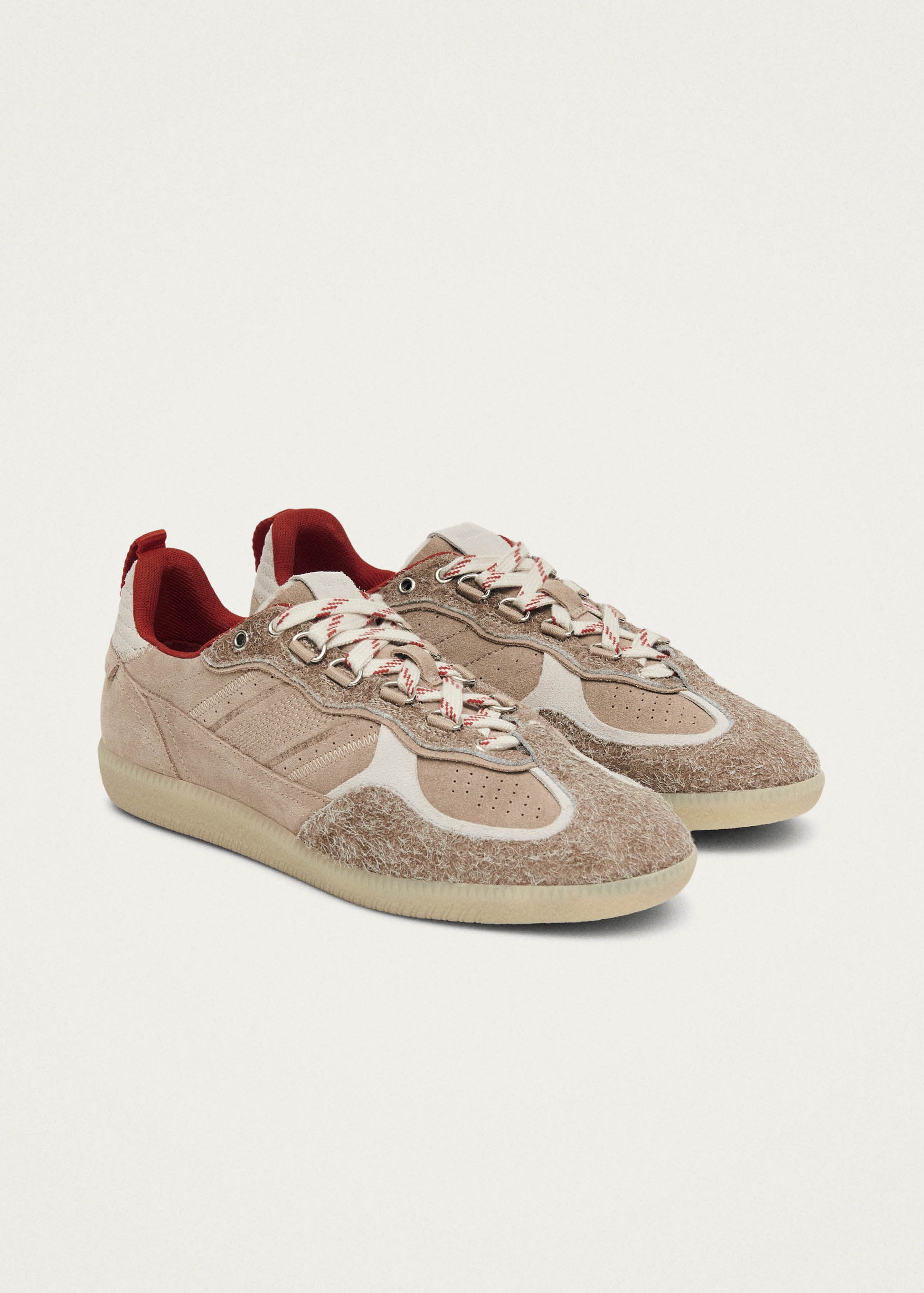 Tb.490 Trek Zapatillas de Cuero Beige