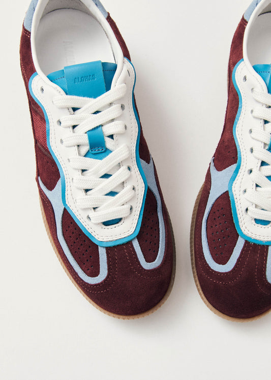 Tb.490 Rife Sneakers in Pelle Bordeaux-image