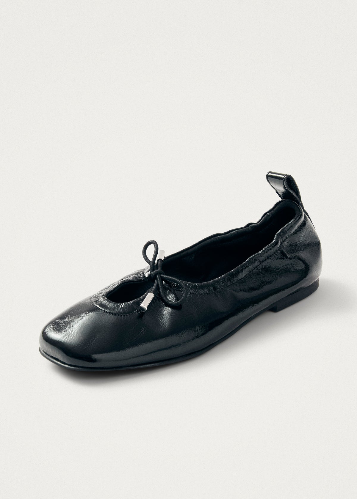 Rosalind Patent Bailarinas de Cuero Negro