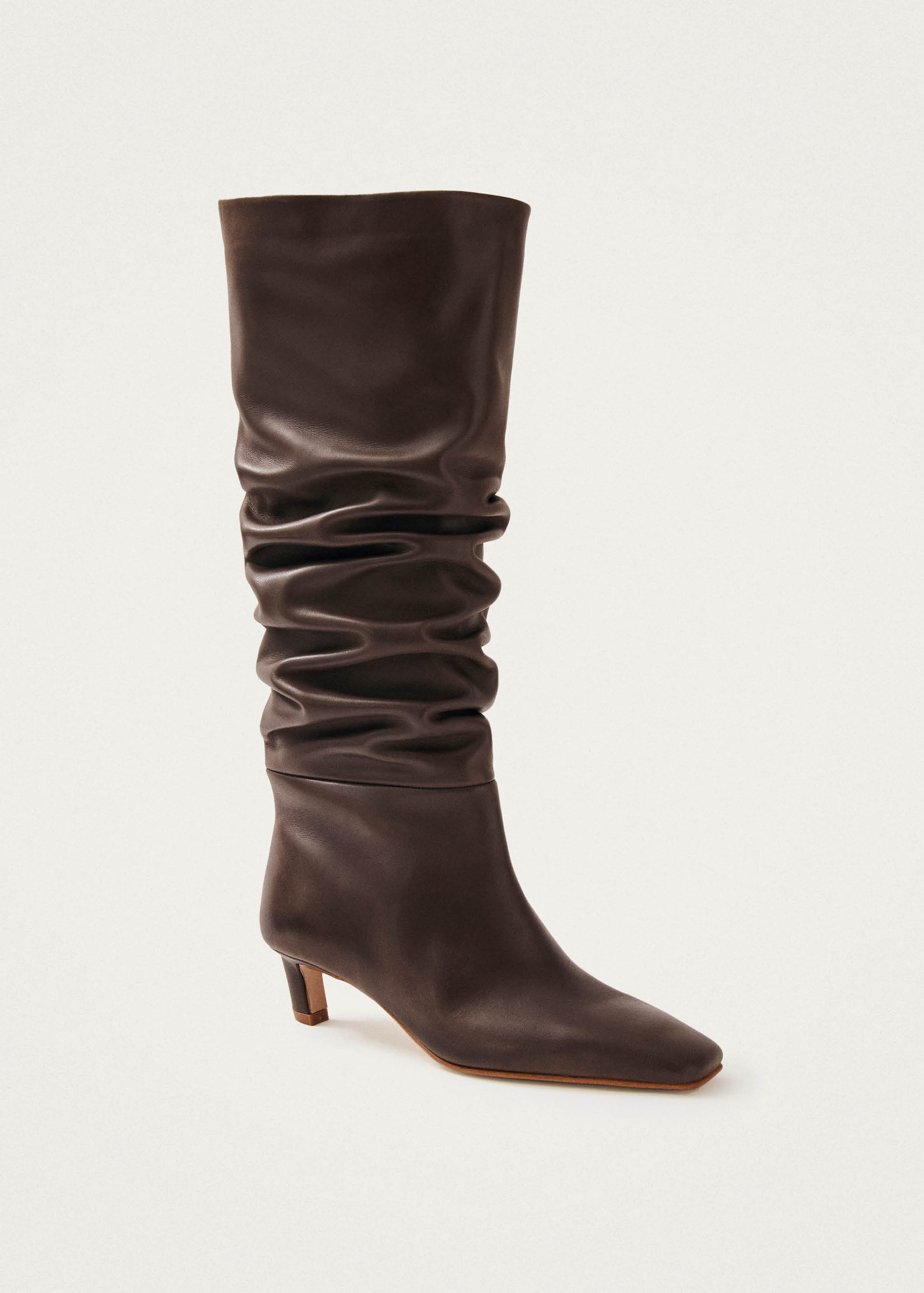 Kalila Stivali in Pelle Marrone