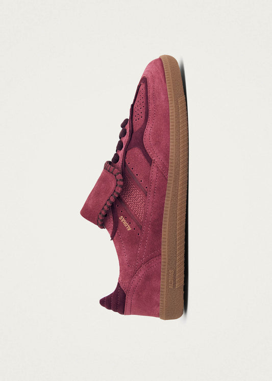 Tb.490 Club Baskets en Daim Framboise-image