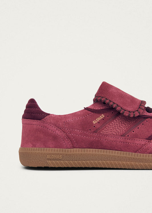Tb.490 Club Baskets en Daim Framboise-image