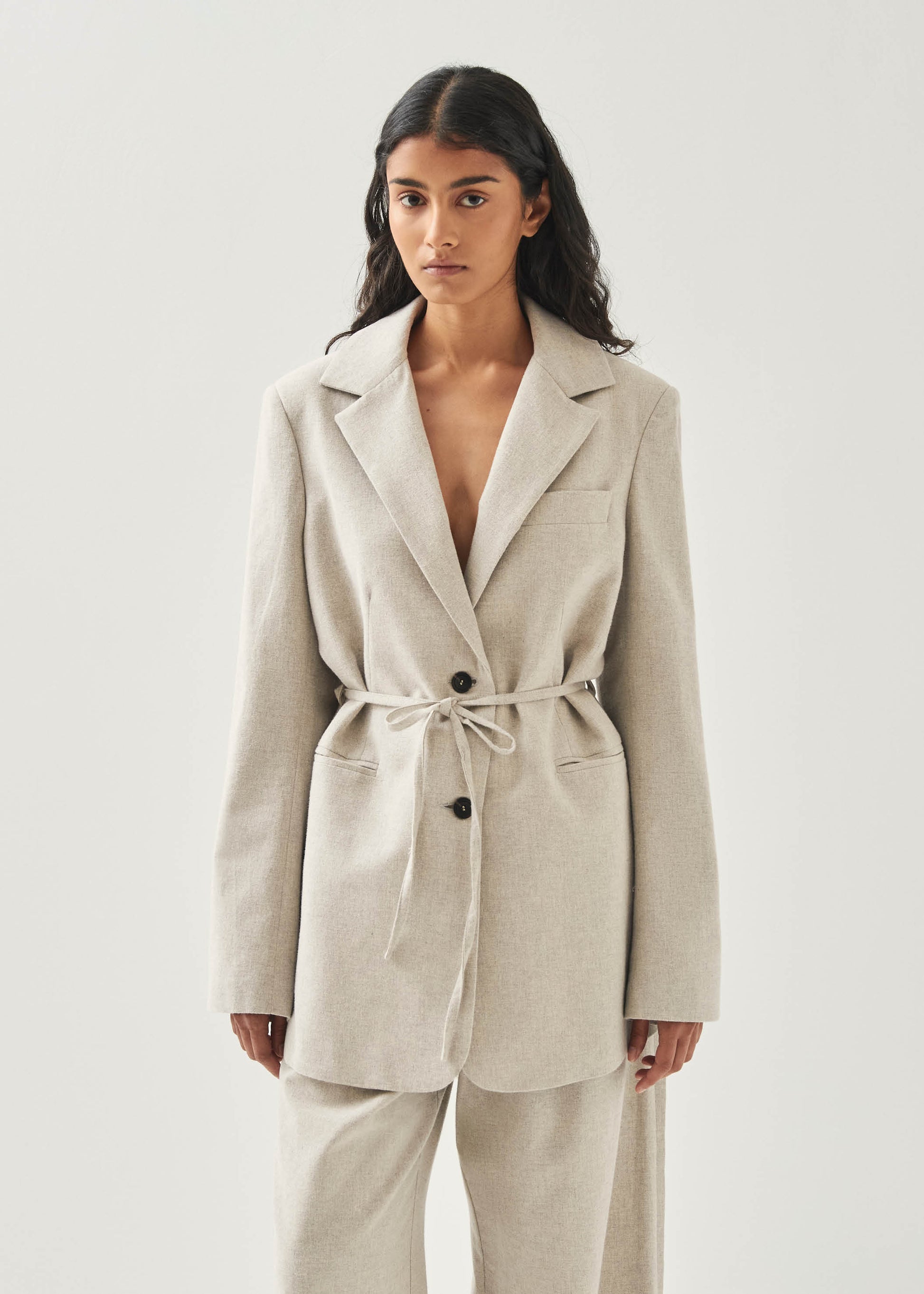 Very Blazer Color Crema