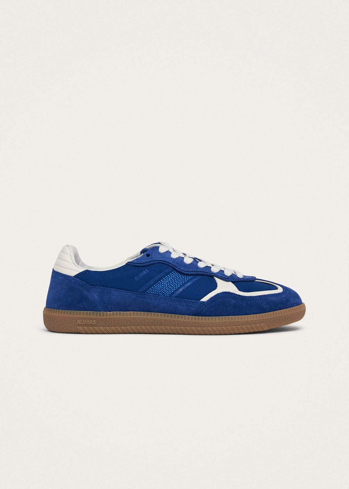 Tb.490 Rife Baskets en Cuir Bleu