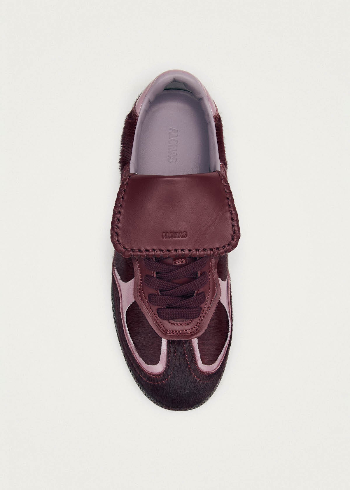 Tb.490 Club Soft Burgundfarbene Leder Sneaker