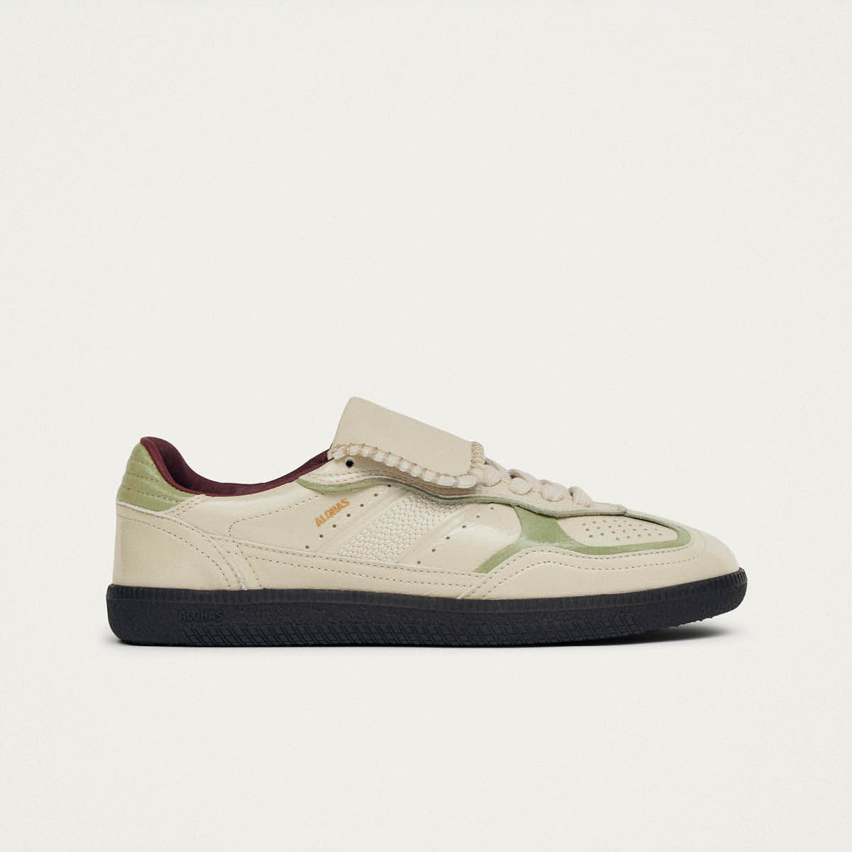 Tb.490 Club Onix Cream Leather Sneakers