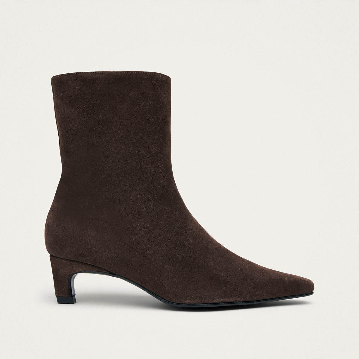 Ambar Stivaletti in Pelle Scamosciata Marrone
