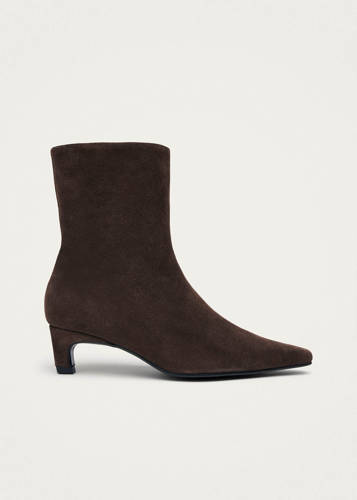 Ambar Stivaletti in Pelle Scamosciata Marrone