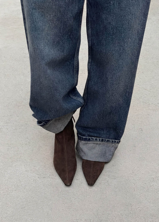 Ambar Bottines en Cuir Suédé Marron-image