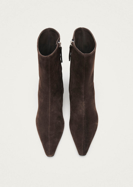 Ambar Bottines en Cuir Suédé Marron-image