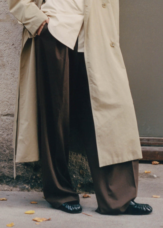 Aven Mocassins en Cuir Noir-image