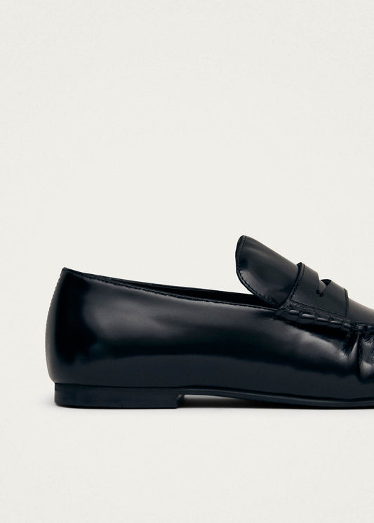 Aven Mocassins en Cuir Noir-image