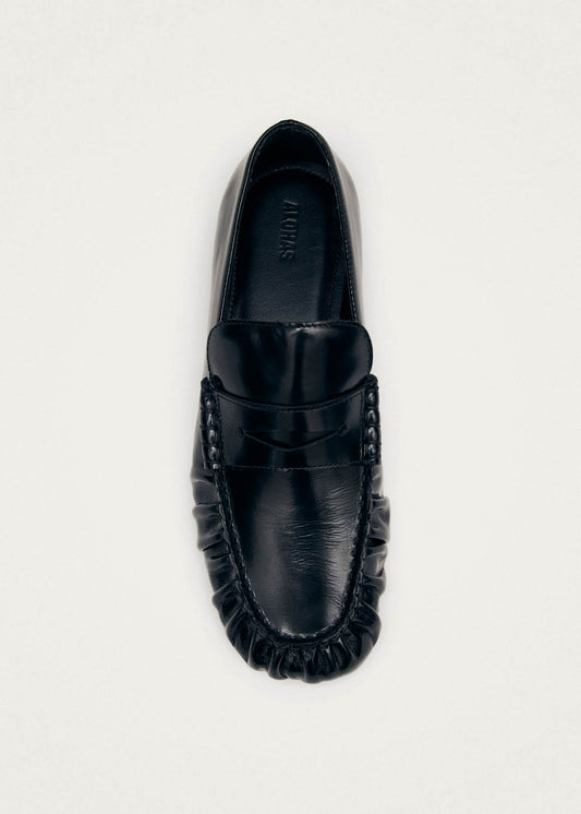 Aven Mocassins en Cuir Noir-image