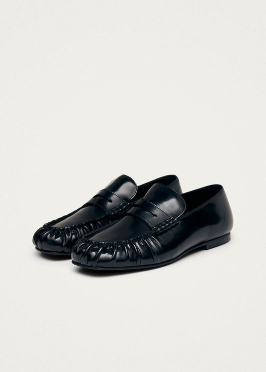 Aven Mocassins en Cuir Noir-image