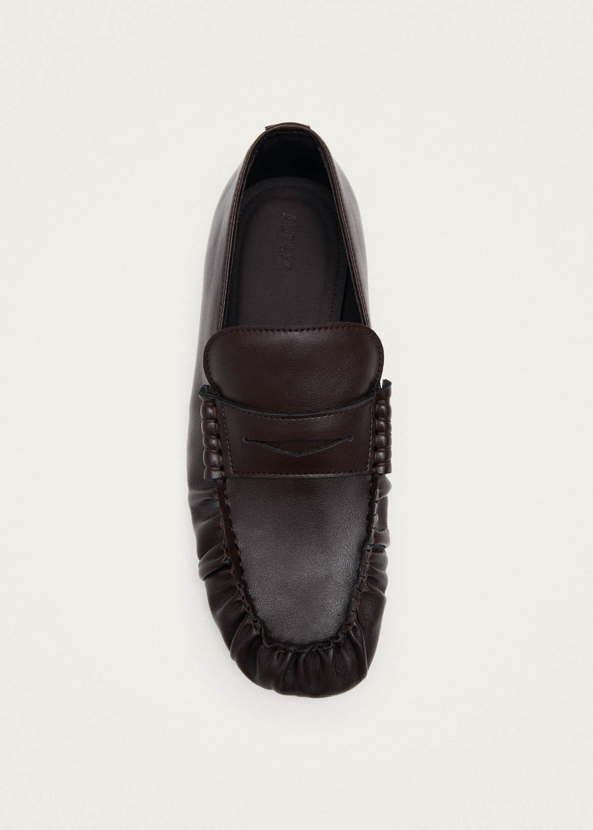 Aven Braune Vegane Leder Loafers
