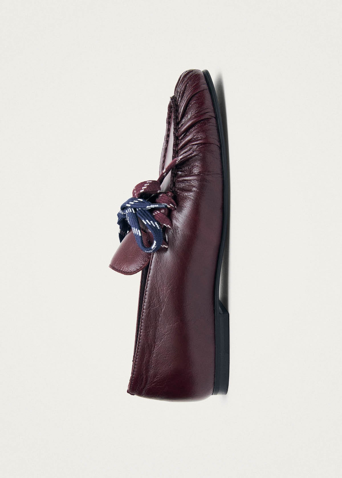 Mocassins en cuir bordeaux Aven Lace Rift