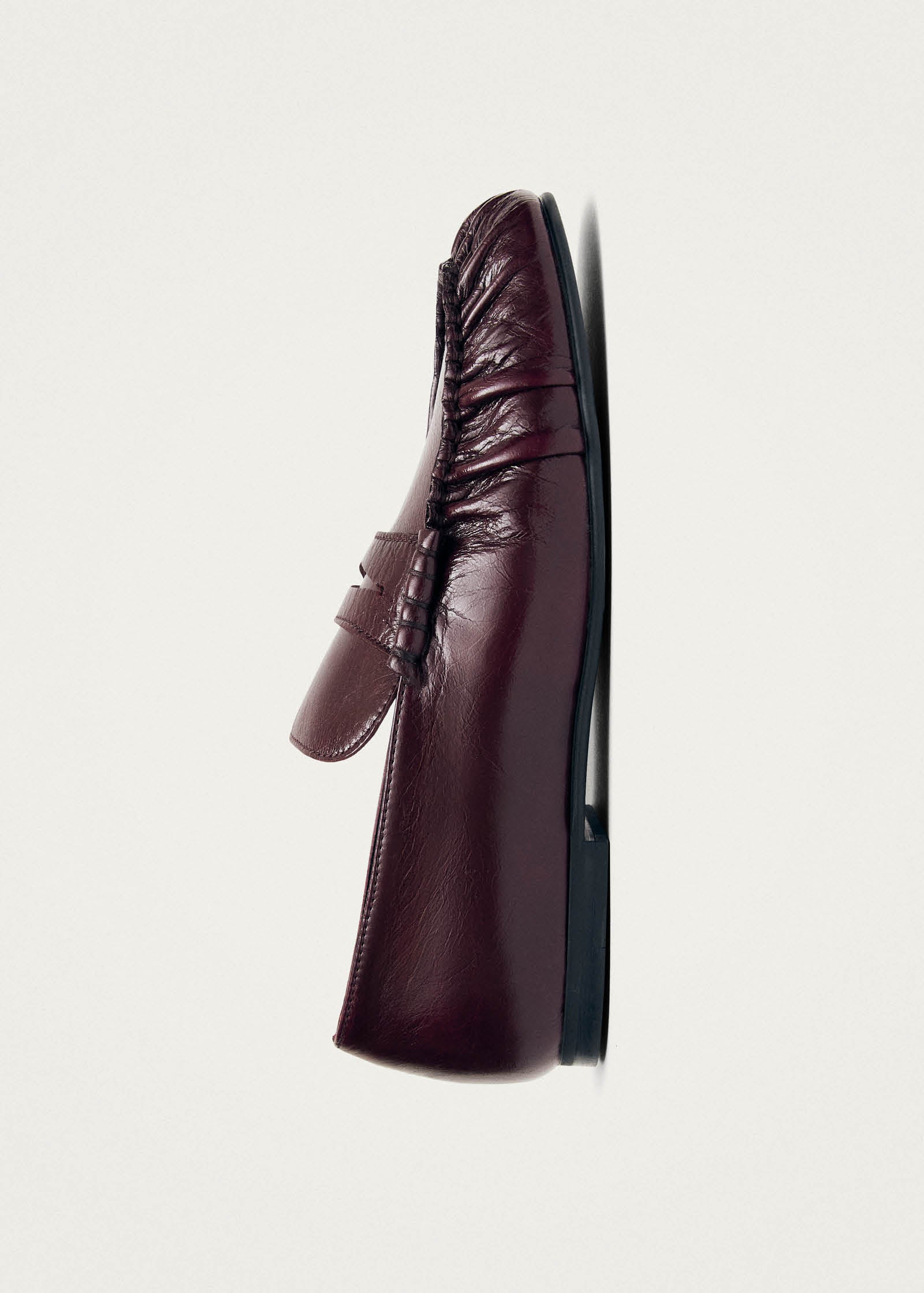 Aven Rift Mocasines de Cuero Burdeos
