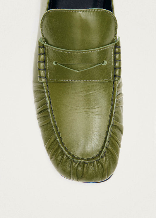 Mocasines Aven Rift de cuero verde-image