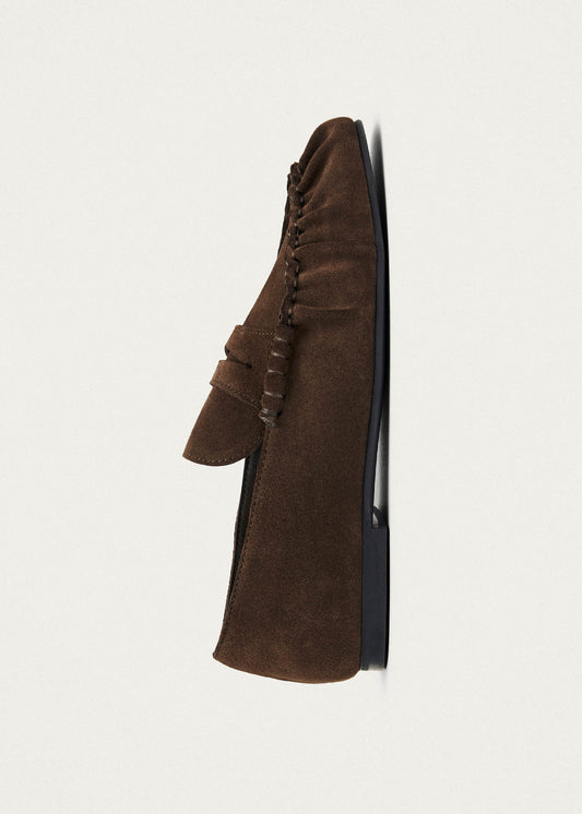 Aven Mocassins en Cuir Suédé Marron-image