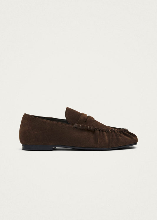 Aven Mocassins en Cuir Suédé Marron-image