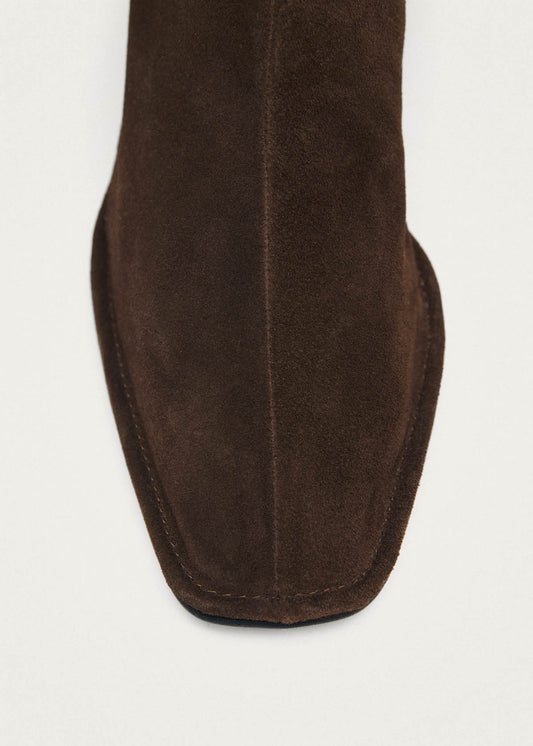 Berlin Bottes en Cuir Suédé Marron-image