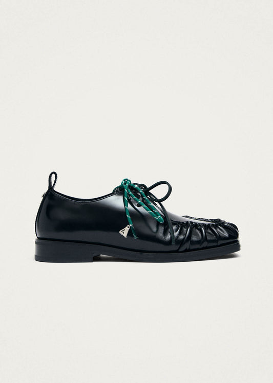 Dani Oxfords En Cuir Noir-image