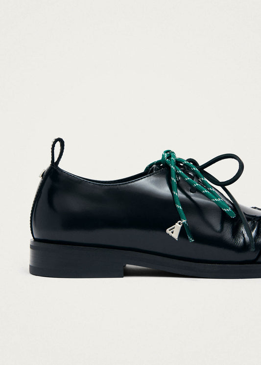 Dani Oxfords En Cuir Noir-image