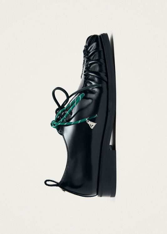 Dani Oxfords En Cuir Noir-image