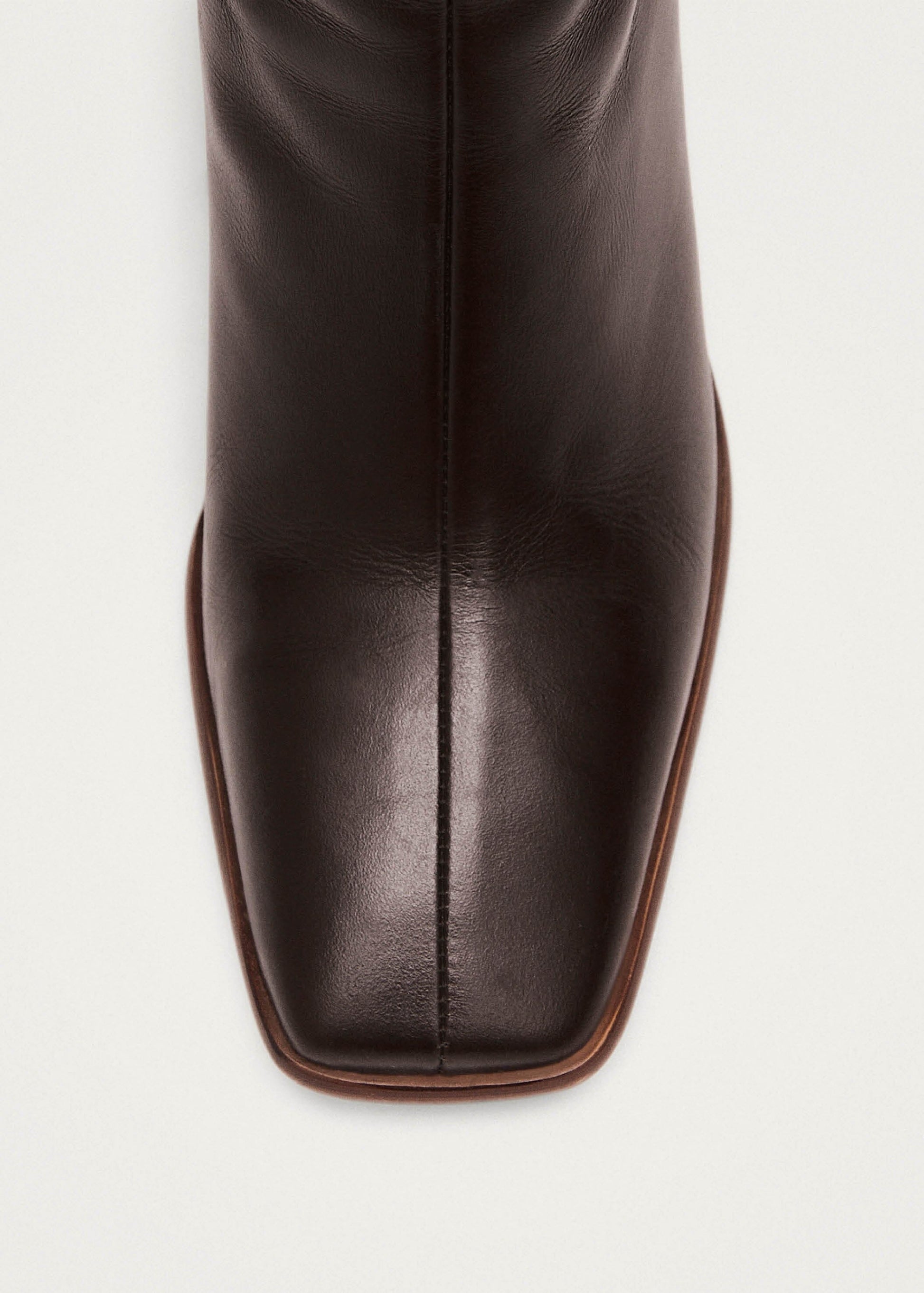 East Botas Marrones de Piel