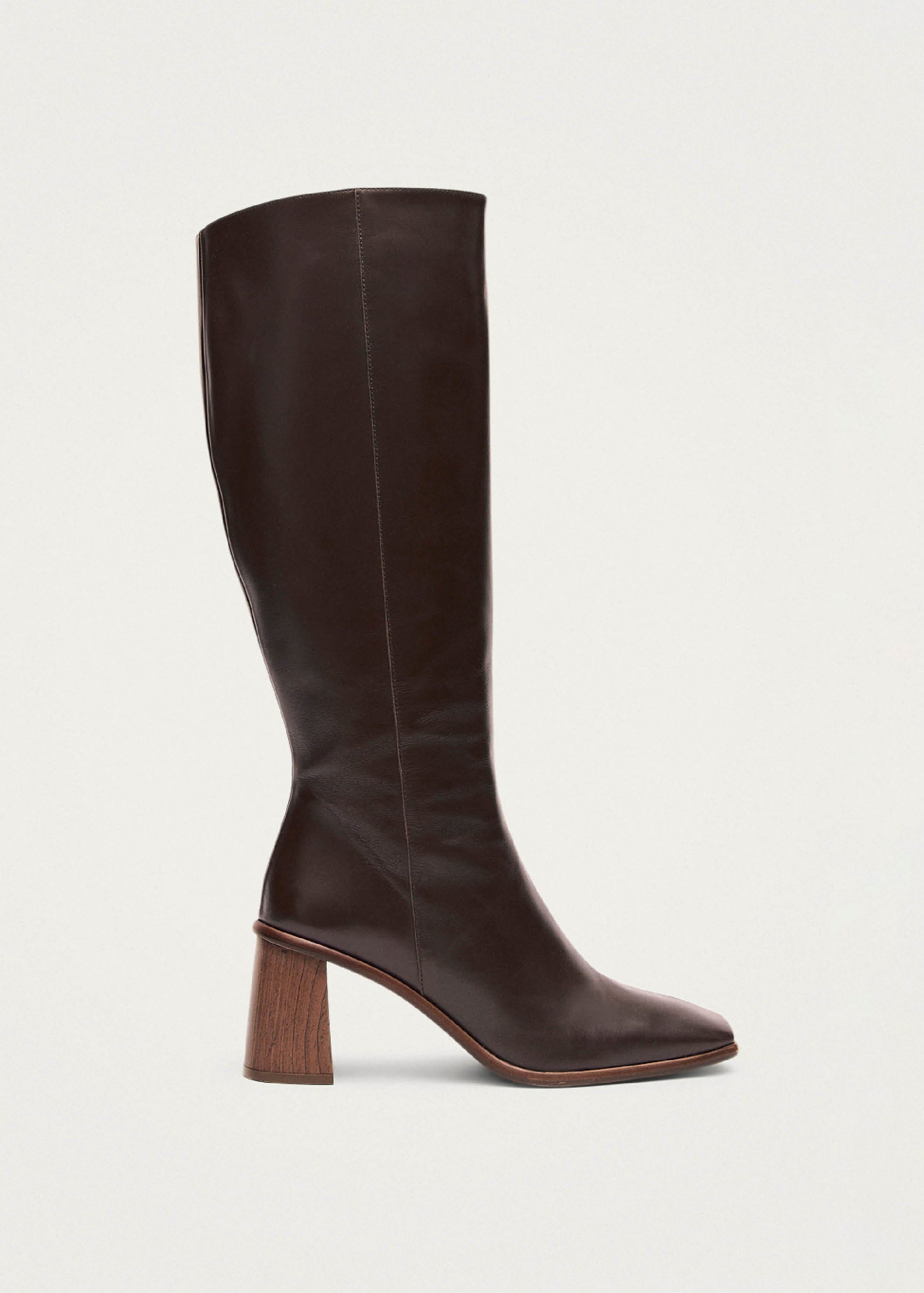 East Botas Marrones de Piel